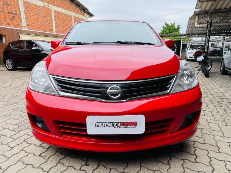 NISSAN - TIIDA - 2012/2012 - Vermelha - R$ 39.900,00